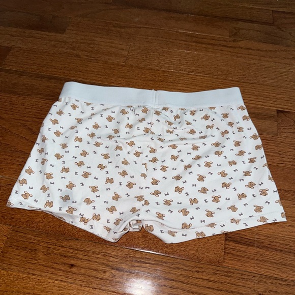 Women's White Teddy Bear Print Shorts never worn!! - Picture 4 of 4